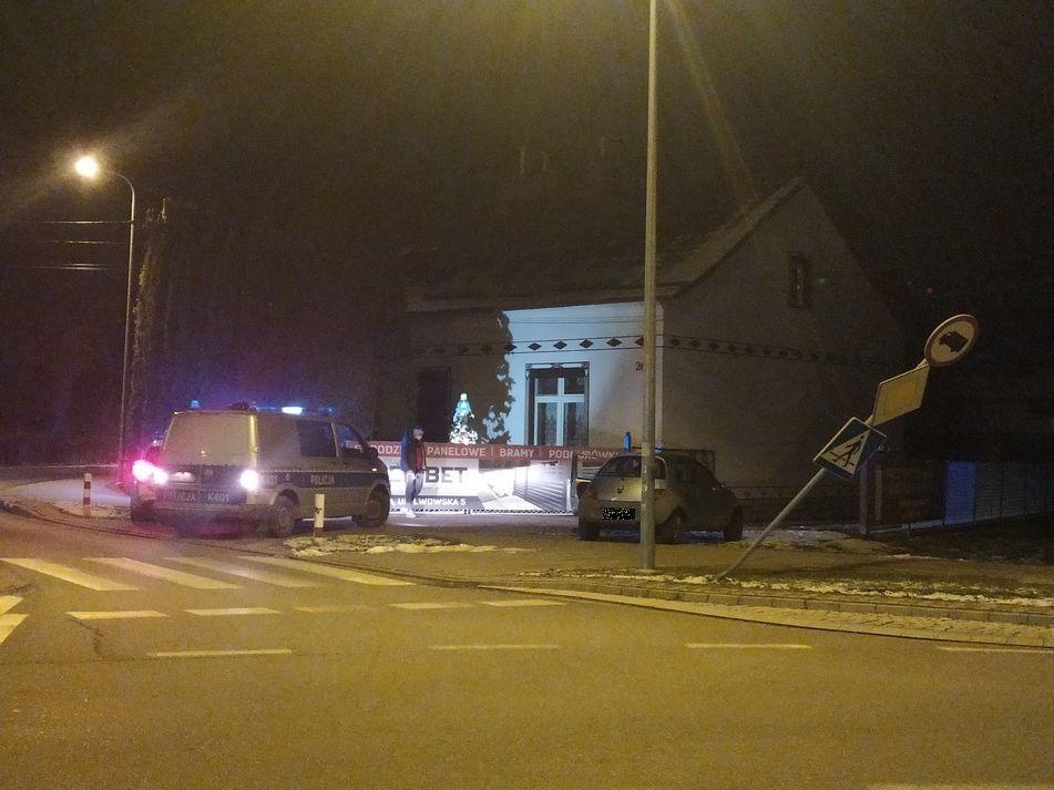 Kompletnie pijany chciał odjechać z miejsca