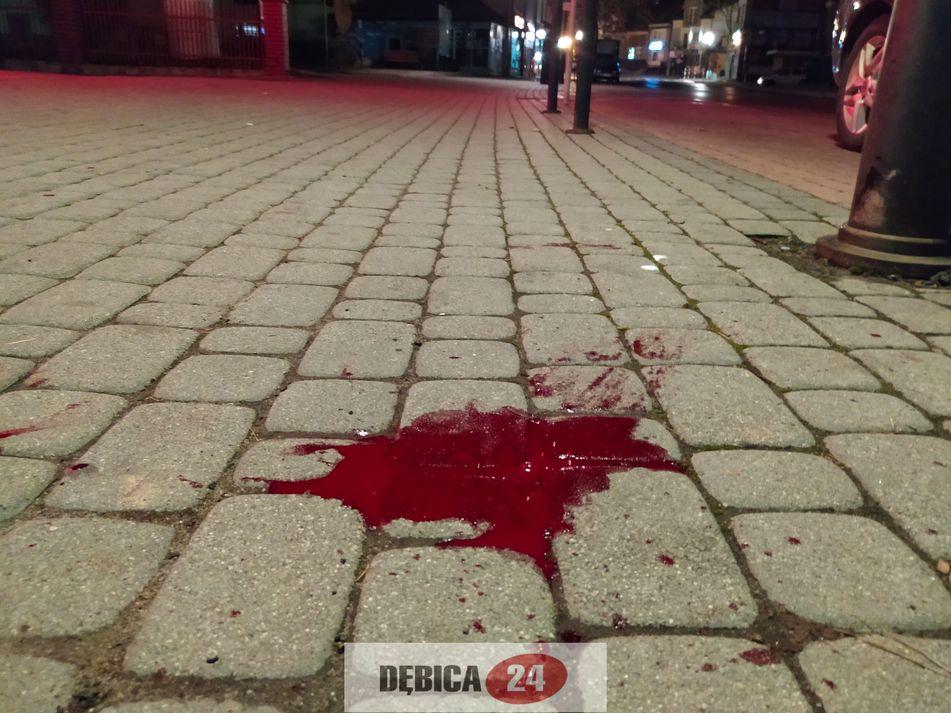 Polała się krew. Szukają napastnika i poszkodowanego