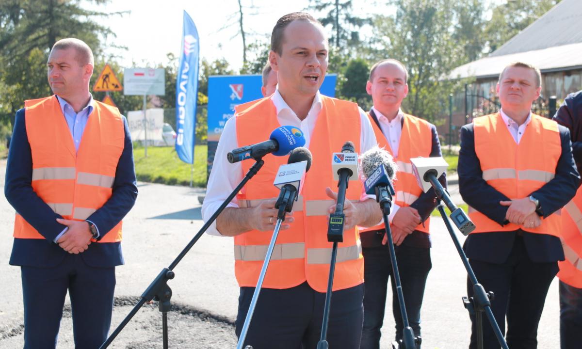 Wiceminister przyjechał do Braciejowej 