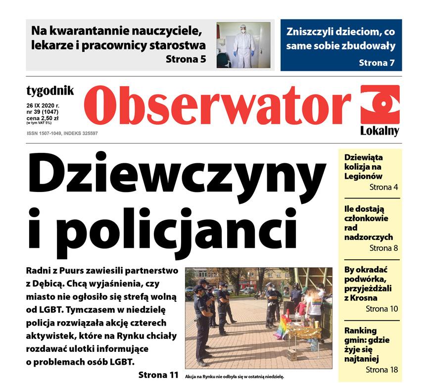 W najnowszym Obserwatorze Lokalnym