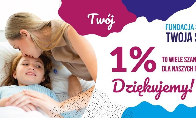 Pół miliona z jednego procenta - to rekord