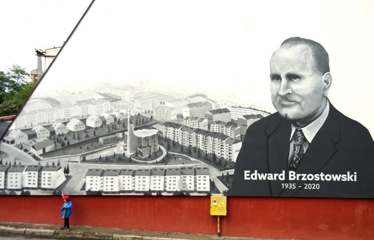 Mural Brzostowskiego gotowy, będą też kolejne
