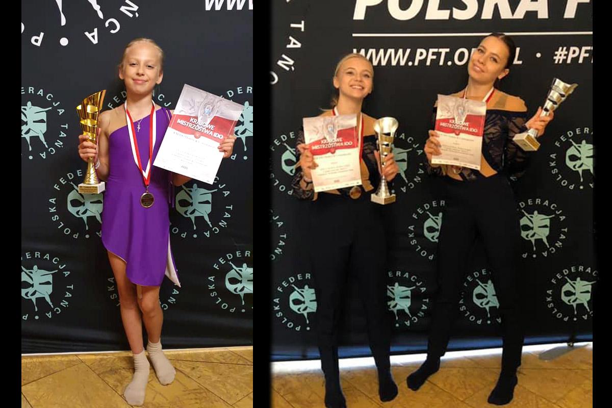 Karolina mistrzynią Polski, Oliwia i Nadia wicemistrzyniami
