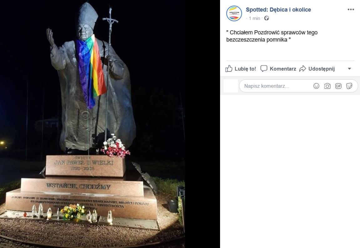 Maciej Małozięć: flagę widział nasz pracownik