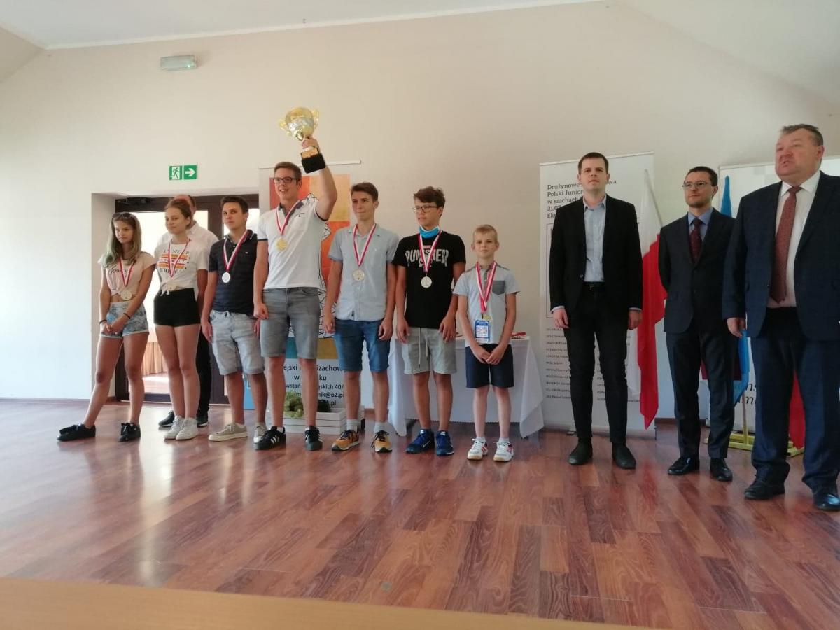 Szachiści z Czarnej mistrzami Polski po raz drugi z rzędu