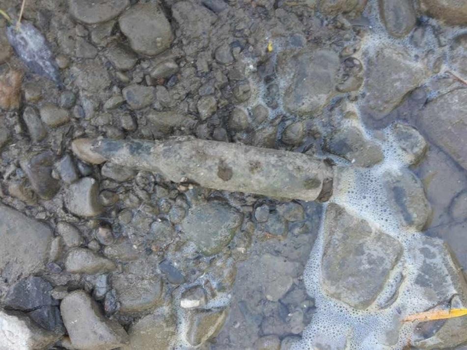 Nabój leżał na plaży