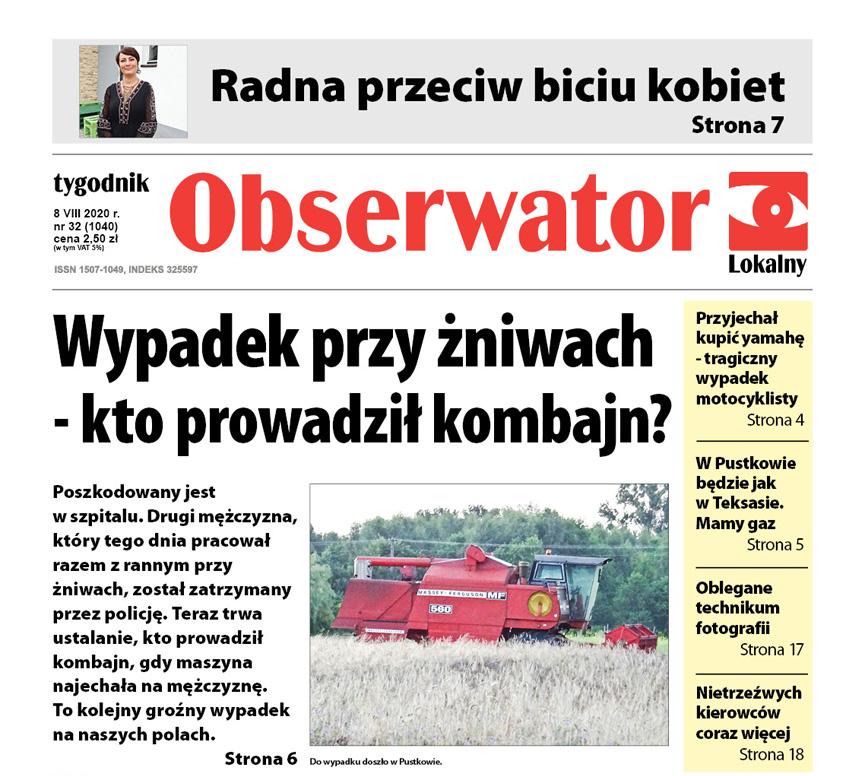 W najnowszym Obserwatorze Lokalnym