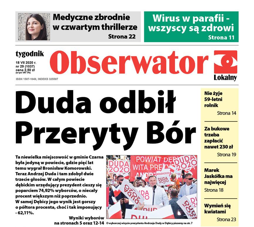 W najnowszym Obserwatorze Lokalnym