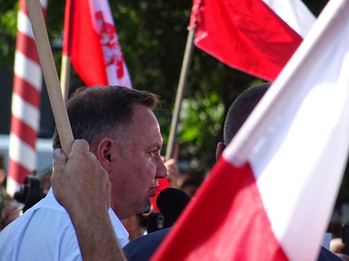 Andrzej Duda w Dębicy: Jesteśmy na ostatniej prostej