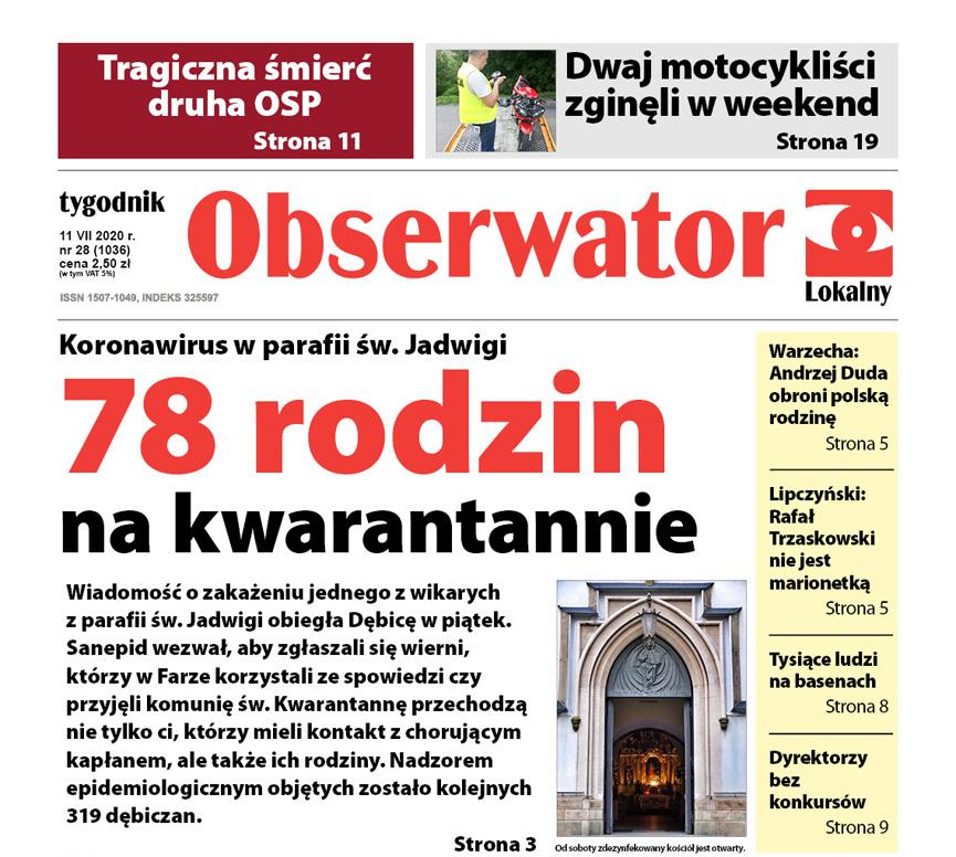 W najnowszym Obserwatorze Lokalnym