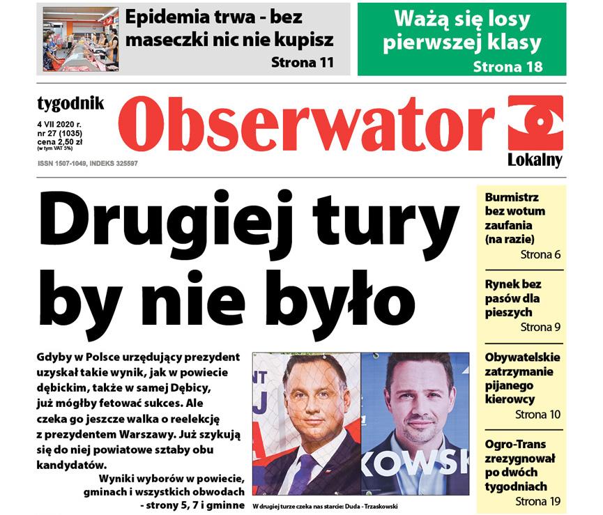 W najnowszym Obserwatorze Lokalnym