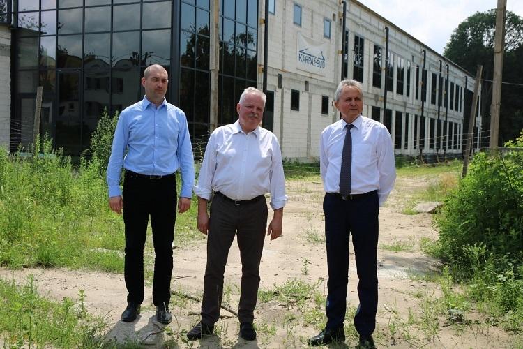 Wiceminister na budowie