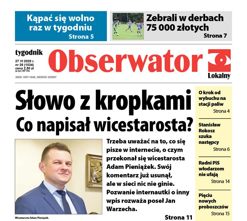 W najnowszym Obserwatorze Lokalnym