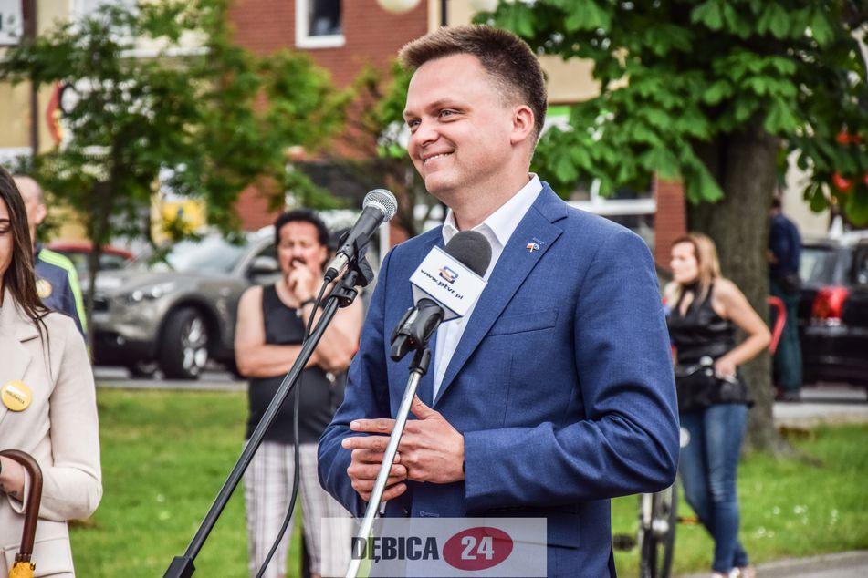 Hołownia: ja chcę Polski solidarnej - zdjęcia+film
