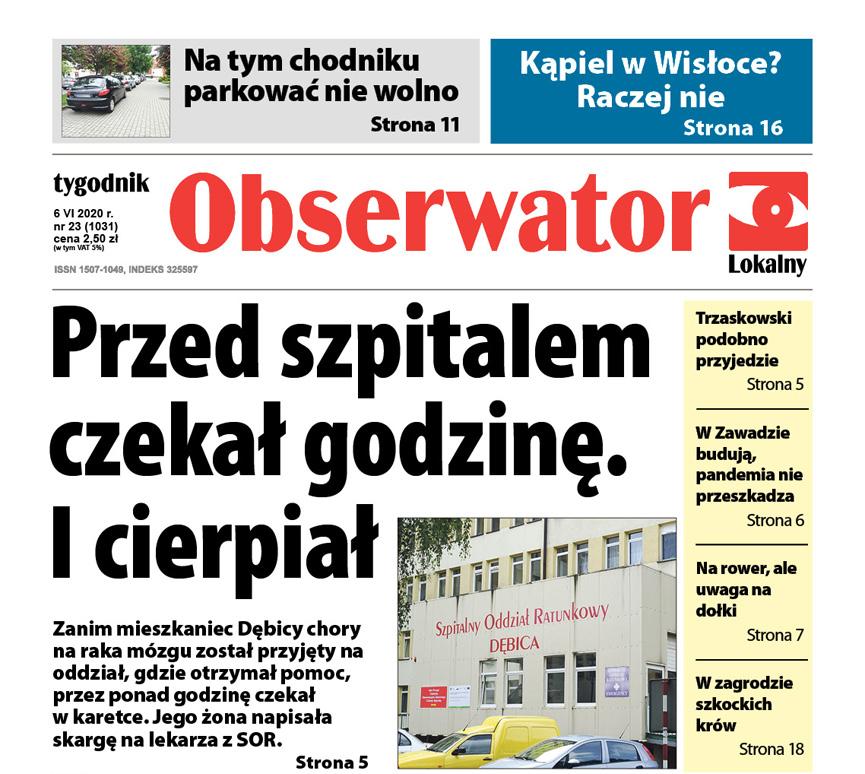 W najnowszym Obserwatorze Lokalnym
