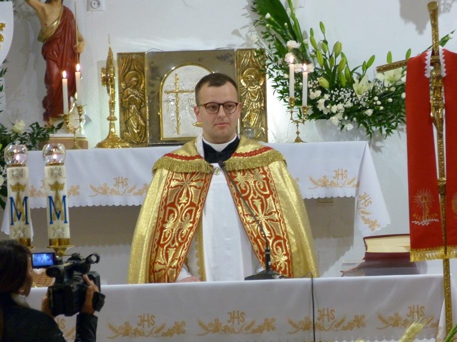 Chotowa przywitała księdza Michała Pierza