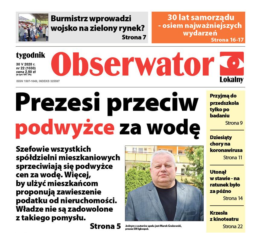 W najnowszym Obserwatorze Lokalnym