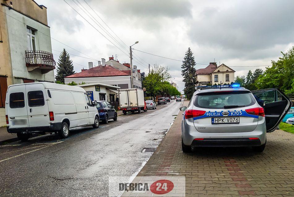 Potrącił kobietę na placu targowym