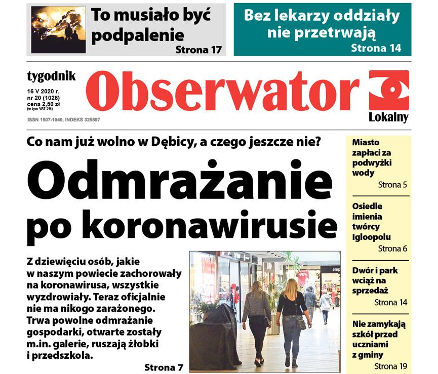 W najnowszym Obserwatorze Lokalnym