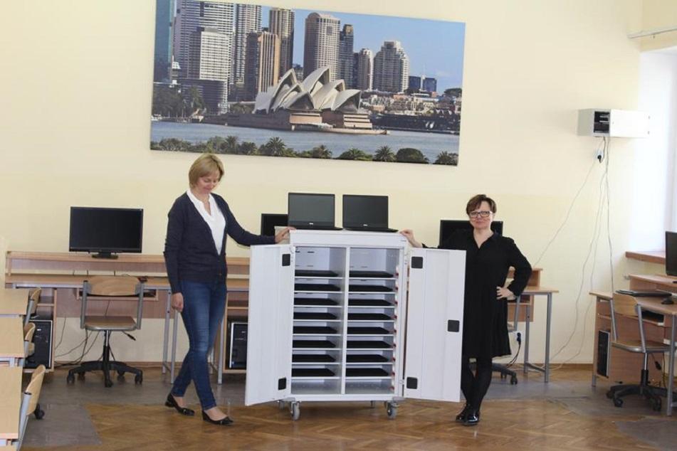 Ale łup! Do Mechanika przywieźli 48 komputerów