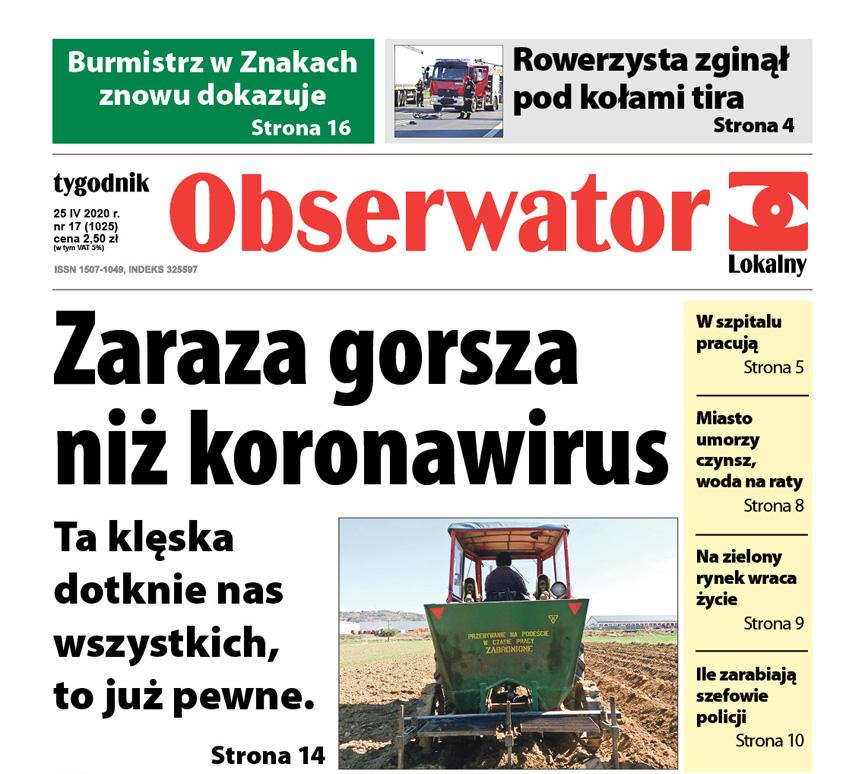 W najnowszym Obserwatorze Lokalnym