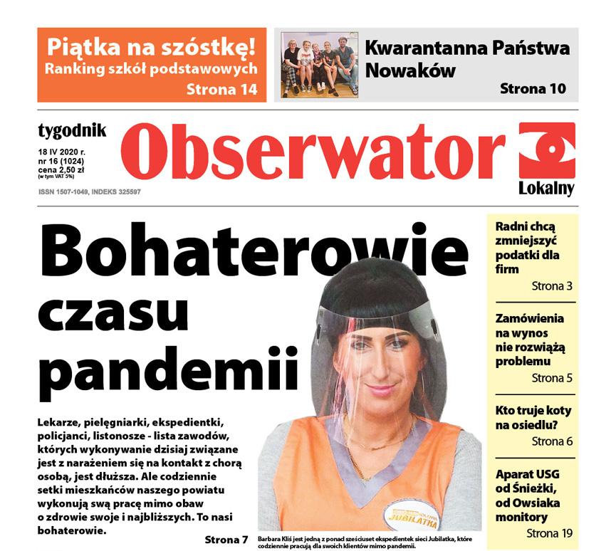 W najnowszym Obserwatorze Lokalnym
