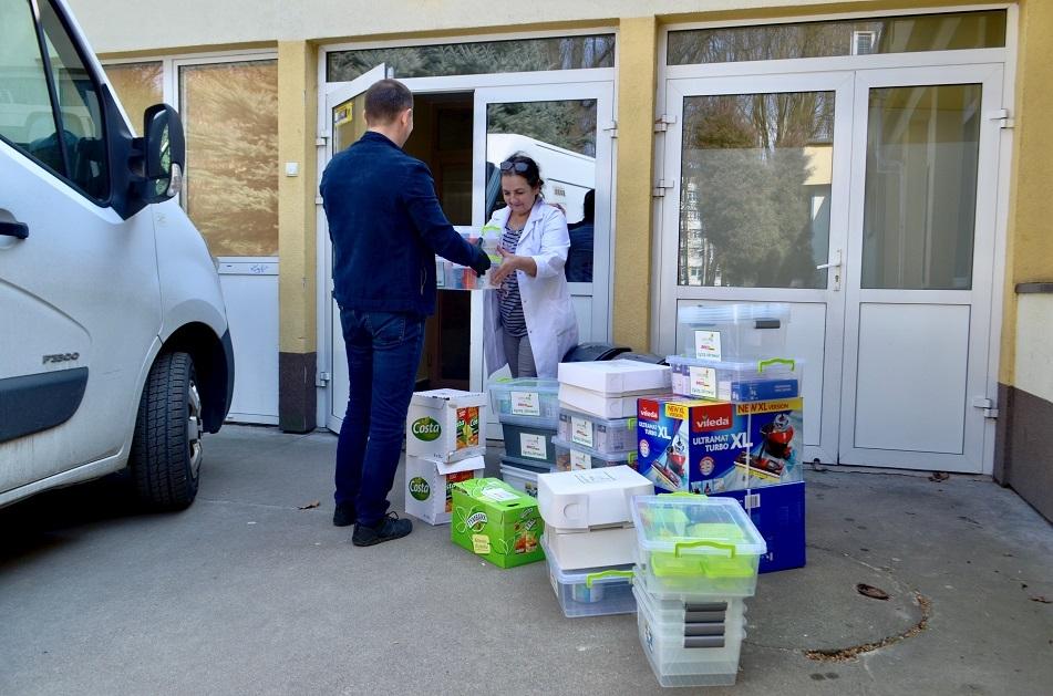 Raj i Bricomarche wspierają szpital zakaźny w Dębicy