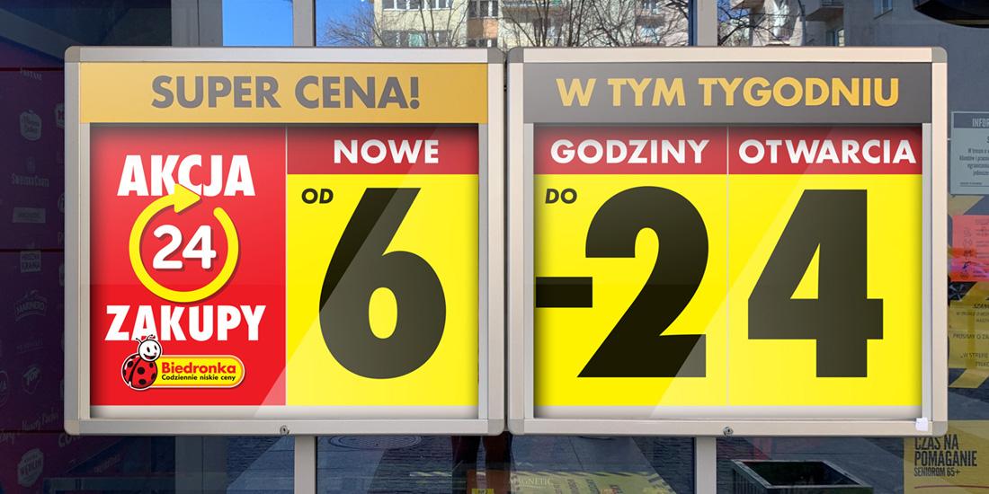 Sklepy czynne do północy, a przed świętami całą dobę