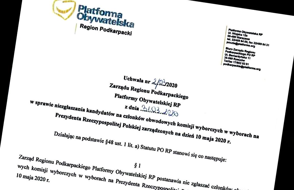 Wybory prezydenckie: PO komisji nie wystawia