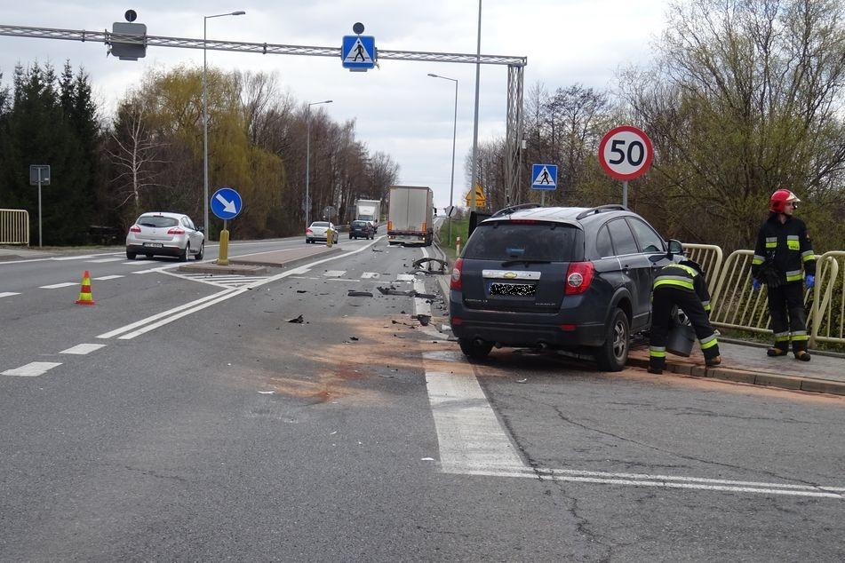 Zderzenie z tirem. Kierowca kompletnie pijany - zdjęcia