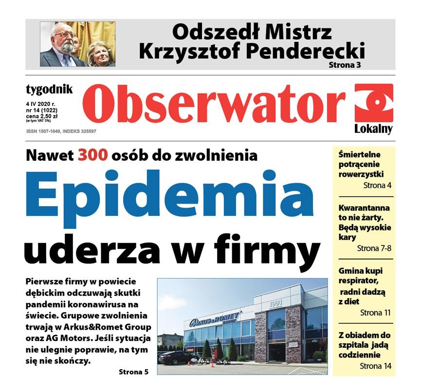 W najnowszym Obserwatorze Lokalnym