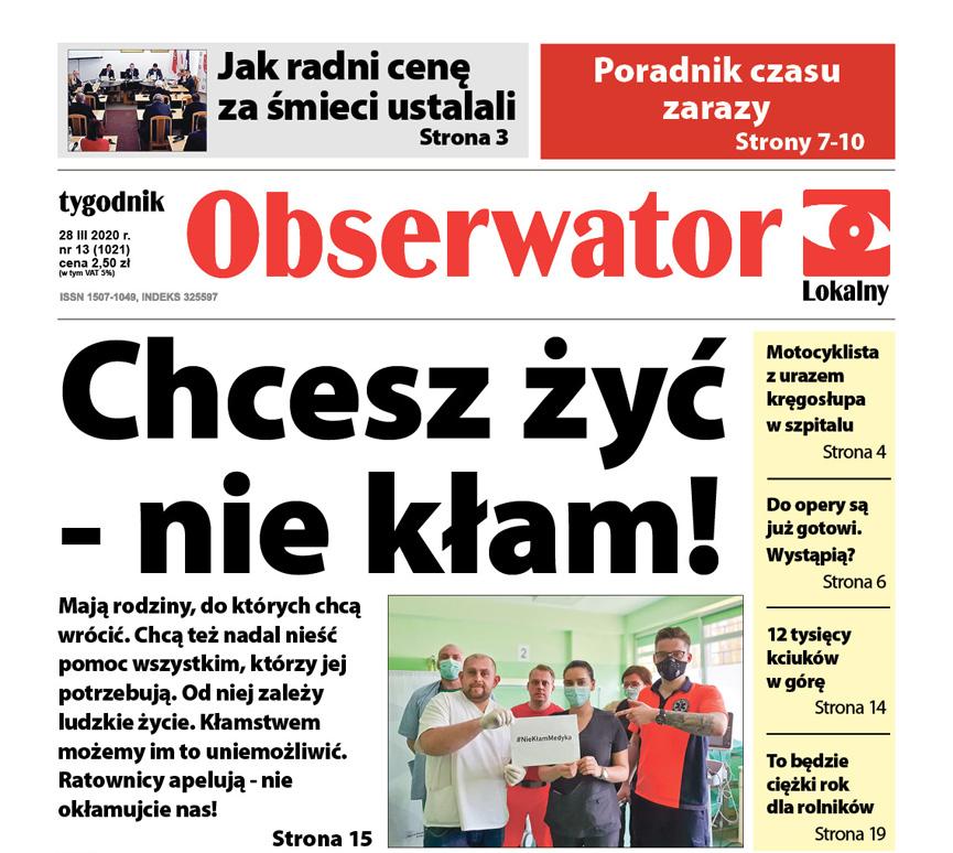 W najnowszym Obserwatorze Lokalnym