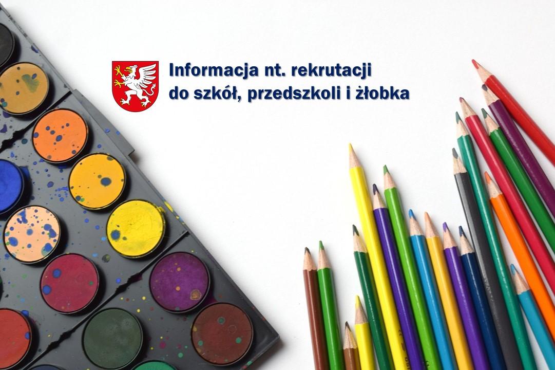 Żłobek, przedszkola i szkoły czekają na zgłoszenia