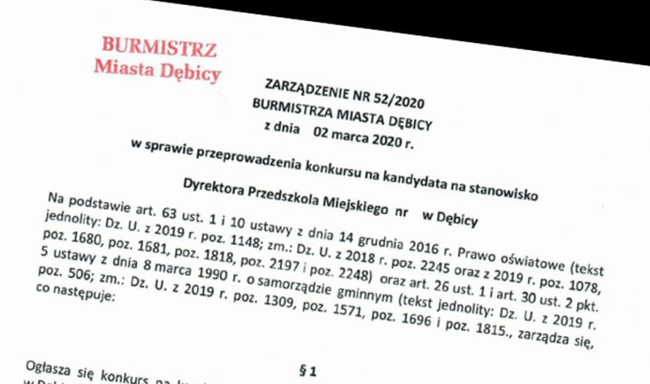 Potrzebują aż sześciu dyrektorów 
