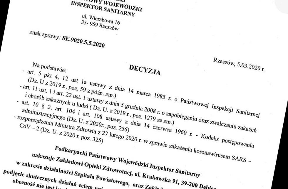 Koronawirus w Polsce. Całkowity zakaz przebywania w szpitalu!