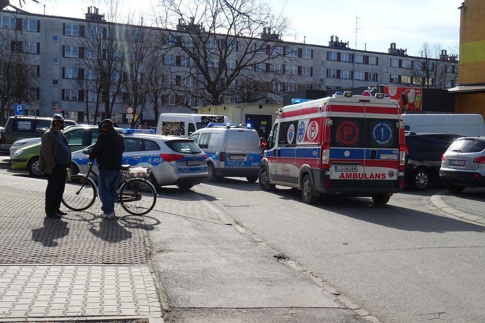 Cofając nie zauważył pieszej