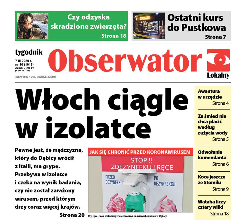 W najnowszym Obserwatorze Lokalnym
