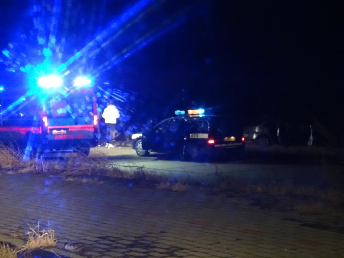 Oplem wjechał do rowu, pasażer w szpitalu