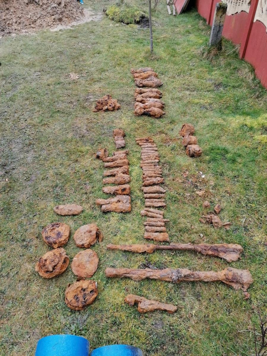 Granaty, amunicja i karabiny, czyli arsenał z Nagoszyna