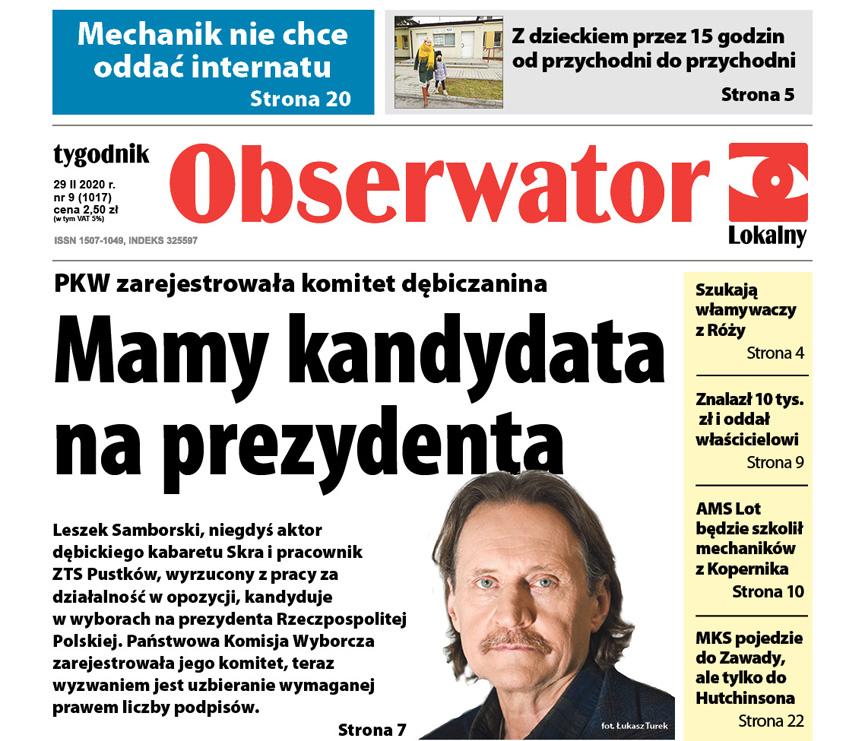 W najnowszym Obserwatorze Lokalnym