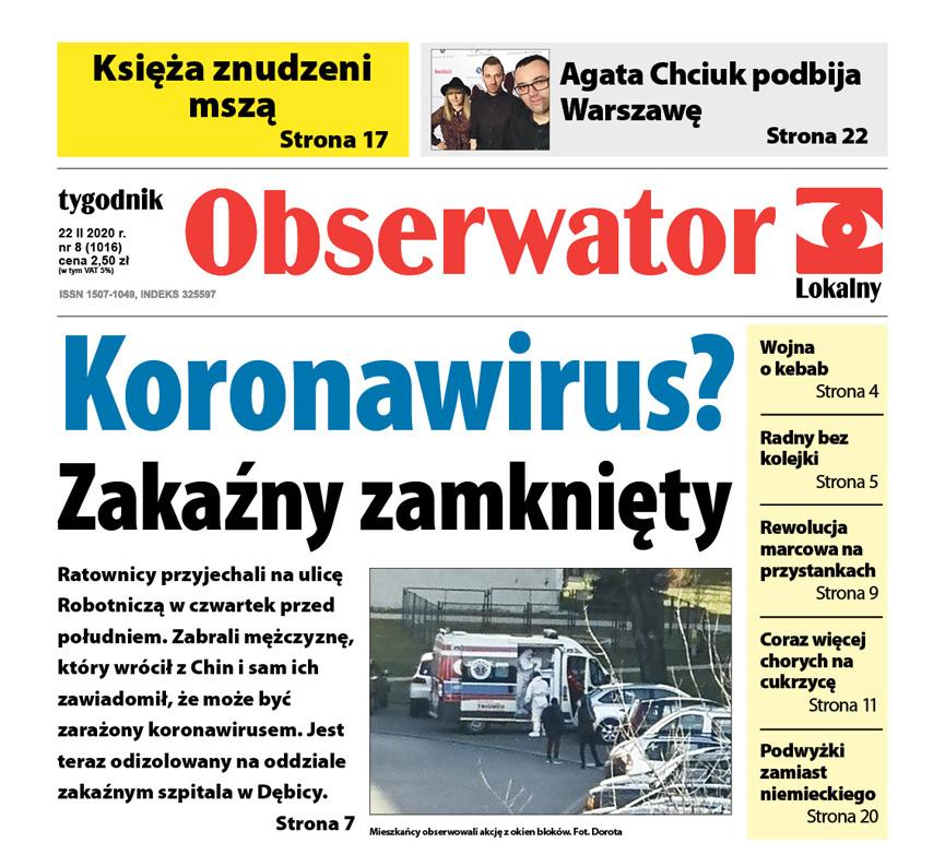 W najnowszym Obserwatorze Lokalnym