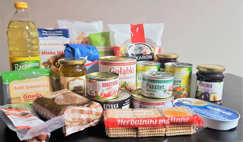 Żywność przywiozą w marcu. Każdy dostanie po dwie paczki