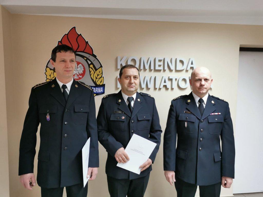 Nagrody dla dębickich strażaków