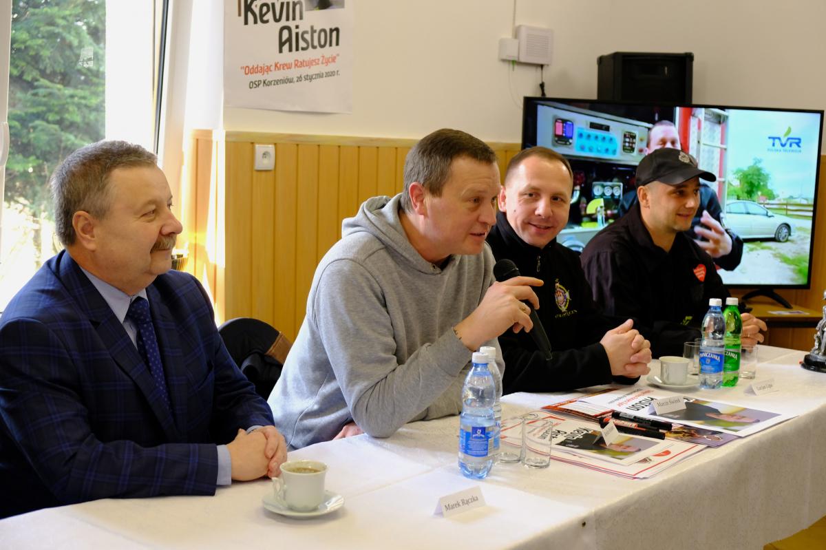 Kevin Aiston w Korzeniowie