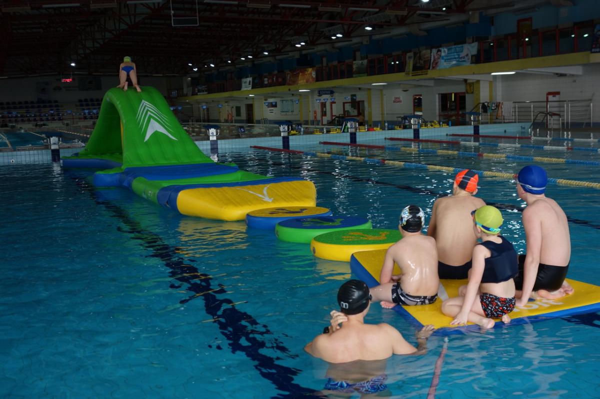 Aquatrack na basenie będzie tylko do niedzieli