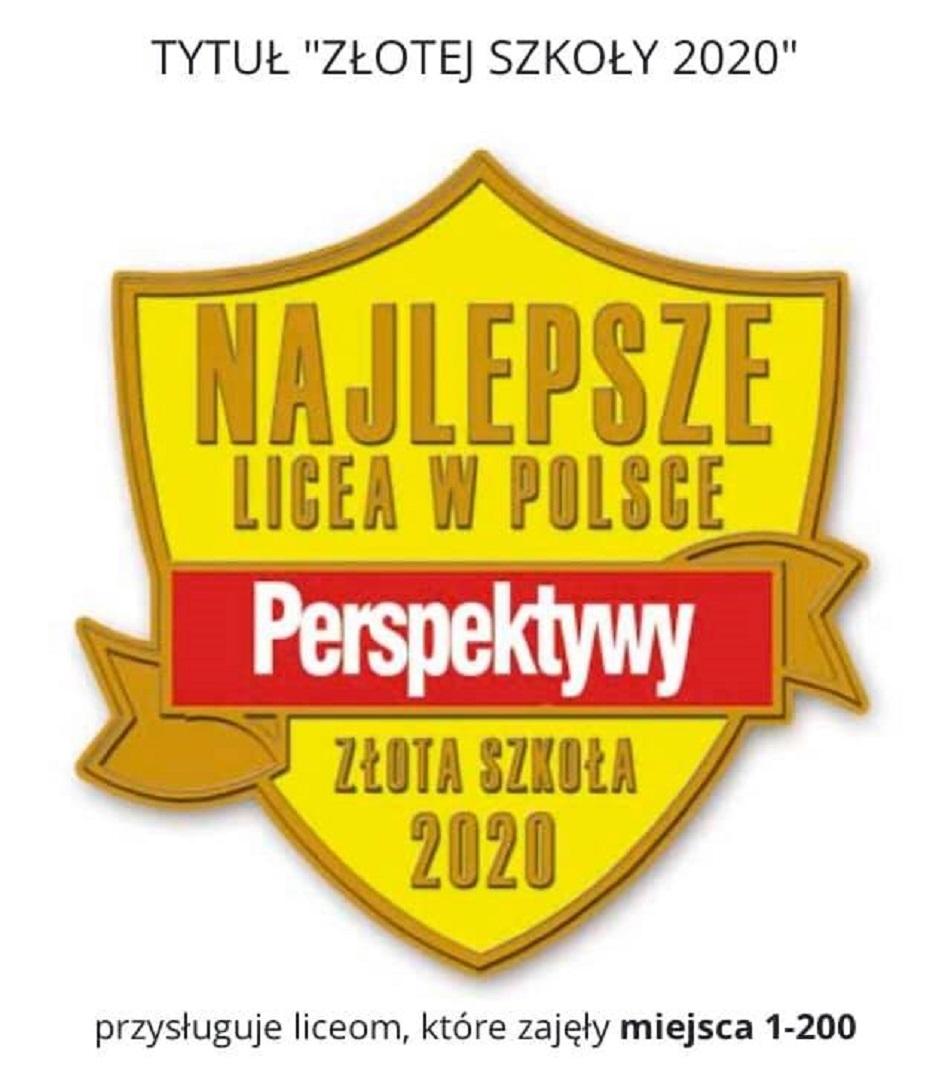 II LO z tytułem Złotej Szkoły, Kwiatek też