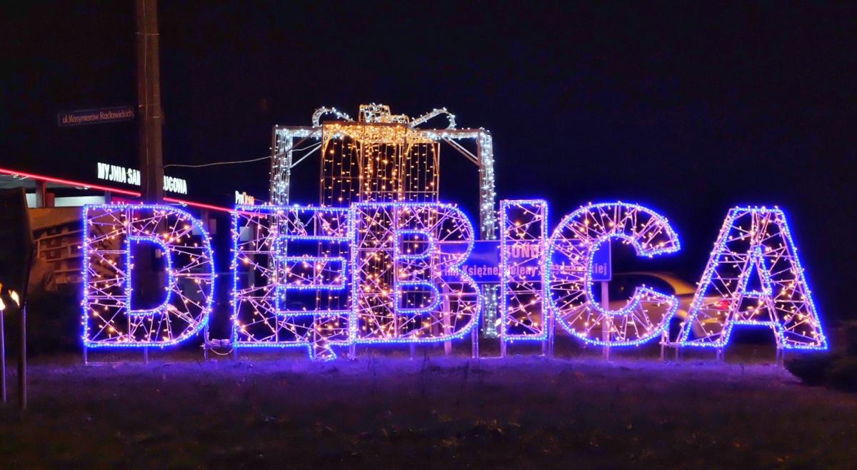 Dębica w świątecznym wystroju