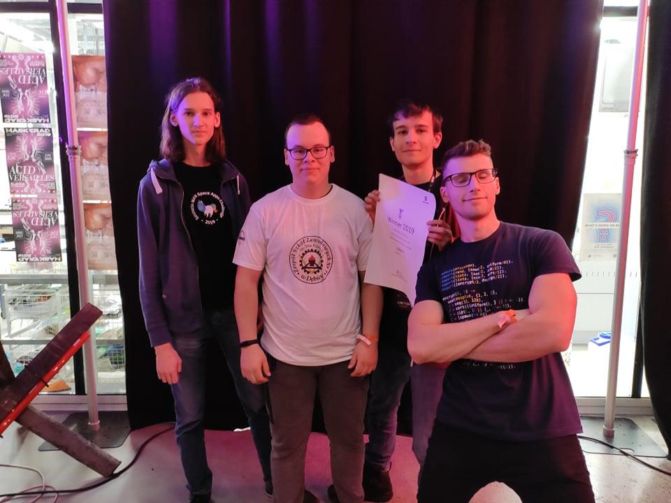 Kacper Potyrała wygrywa hakaton w Helsinkach