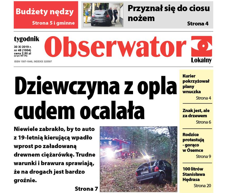 W najnowszym Obserwatorze Lokalnym