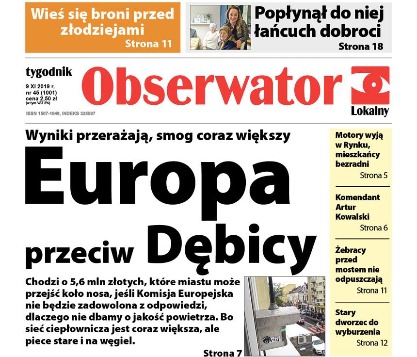 W najnowszym Obserwatorze Lokalnym